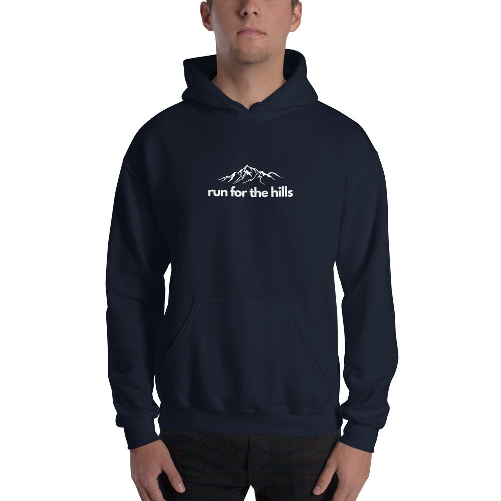 Run for the Hills Unisex Hoodie - Tempo262