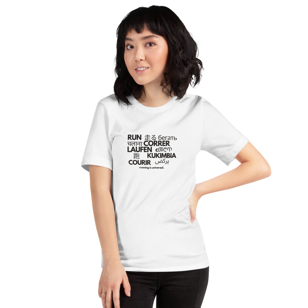 Run the World Unisex Tee - Tempo262