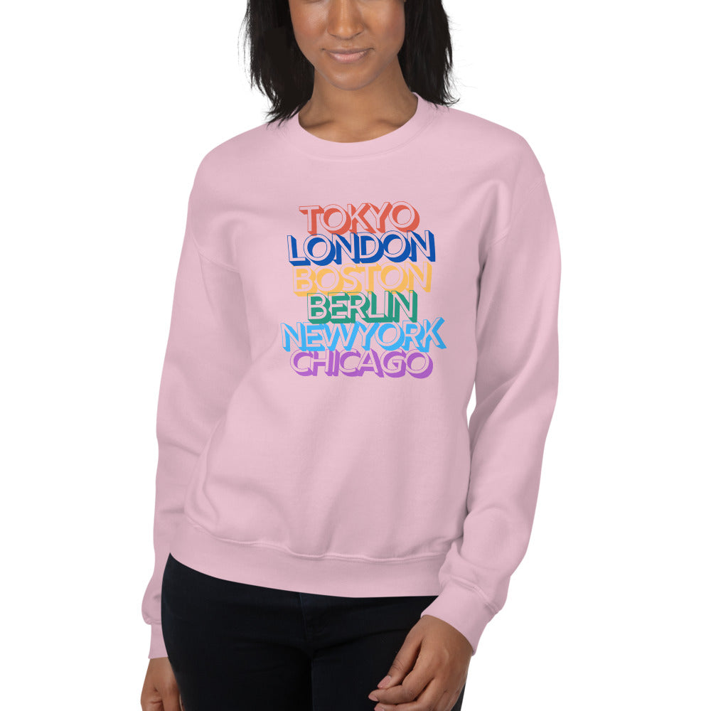 Marathon Majors Unisex Sweat - Tempo262