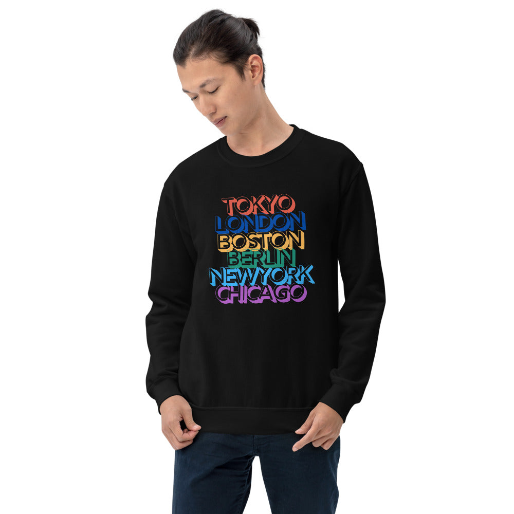 Marathon Majors Unisex Sweat - Tempo262