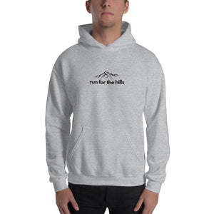 Run for the Hills Unisex Hoodie BLK - Tempo262