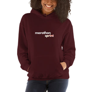 Marathon > Sprint Unisex Hoodie - Tempo262