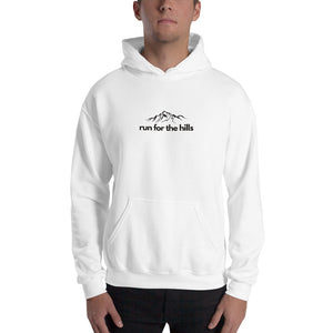 Run for the Hills Unisex Hoodie BLK - Tempo262