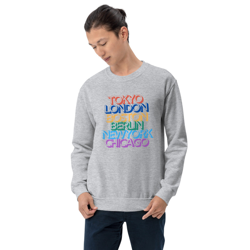 Marathon Majors Unisex Sweat - Tempo262