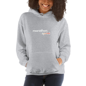 Marathon > Sprint Unisex Hoodie - Tempo262