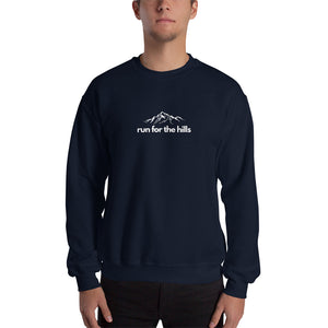 Run for the Hills Unisex Sweat - Tempo262