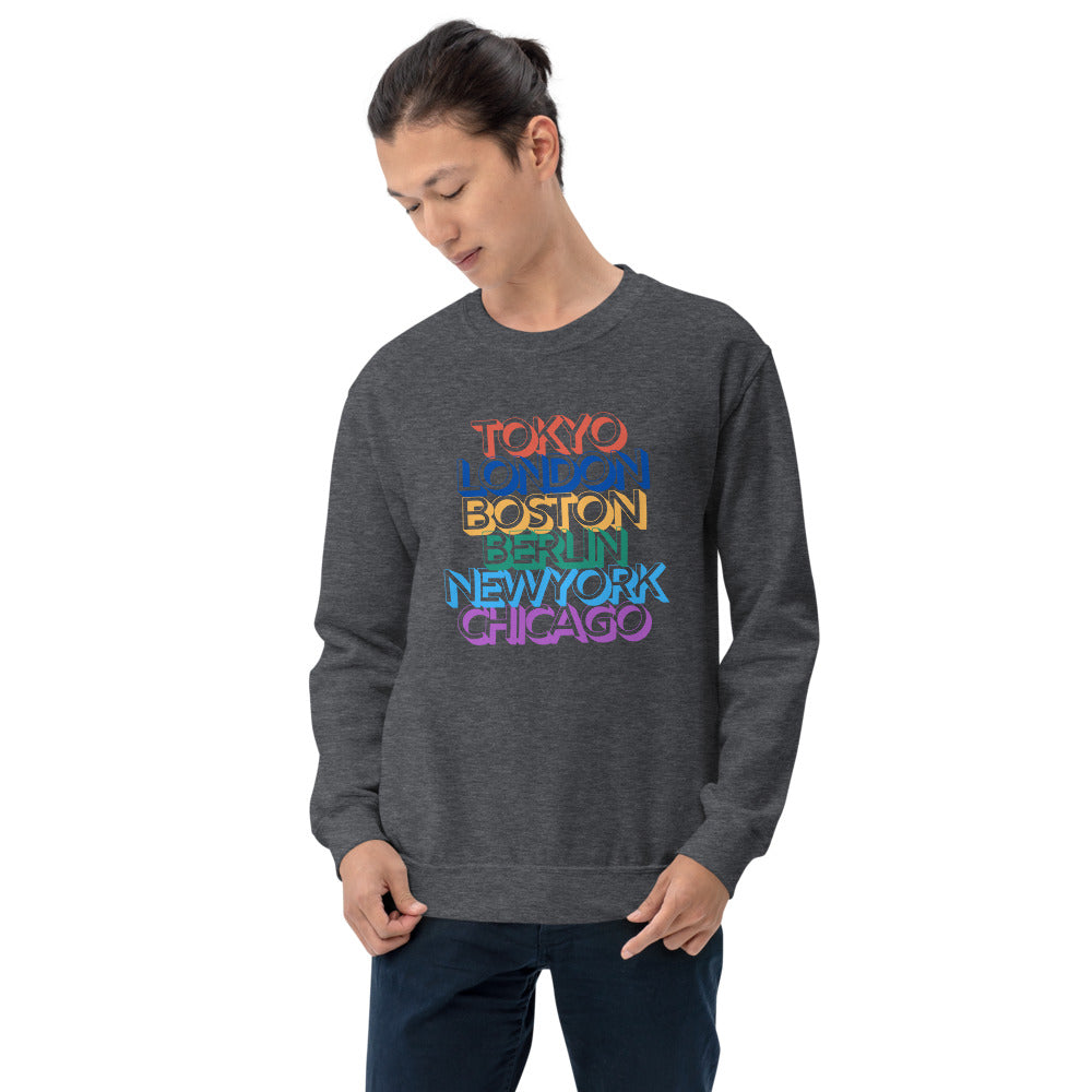 Marathon Majors Unisex Sweat - Tempo262