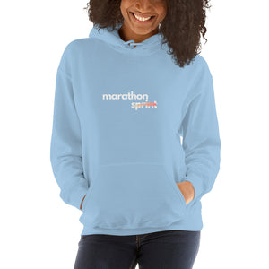 Marathon > Sprint Unisex Hoodie - Tempo262