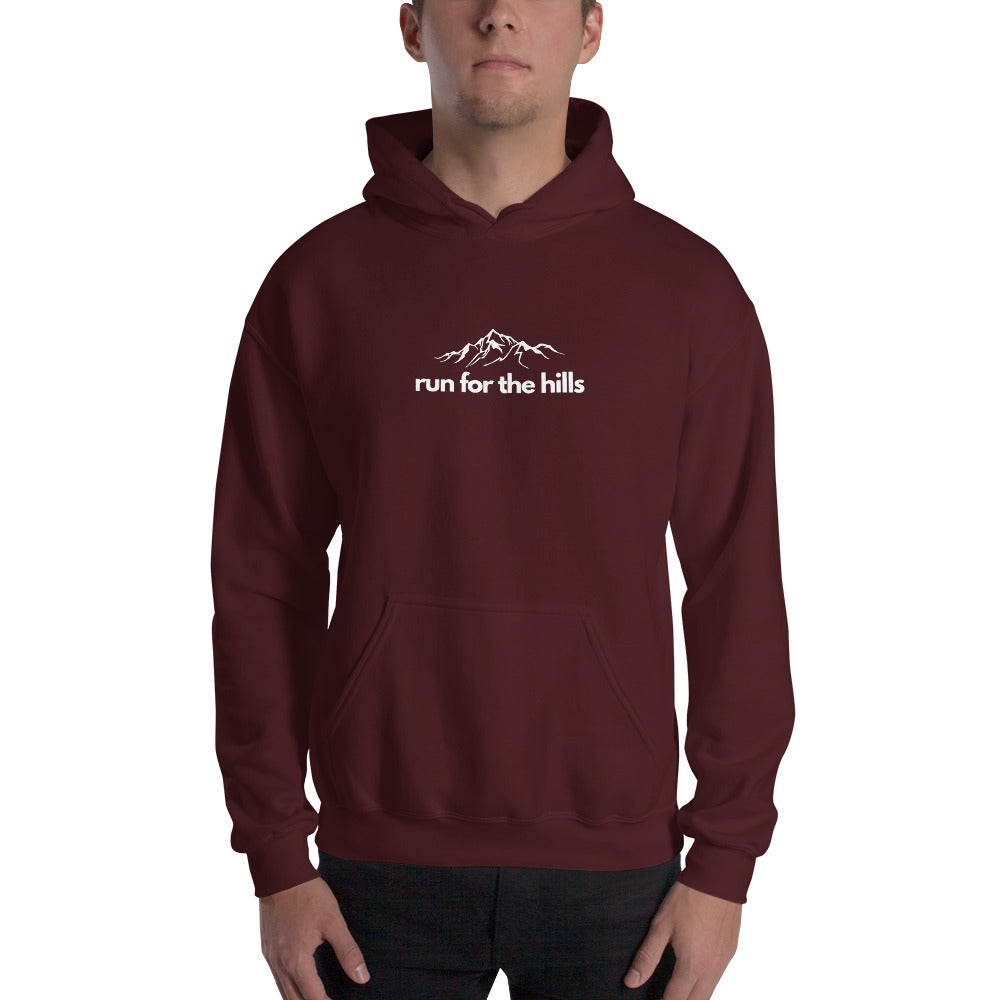 Run for the Hills Unisex Hoodie - Tempo262